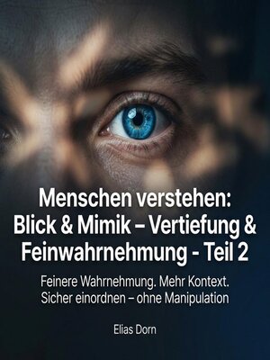 cover image of Menschen verstehen